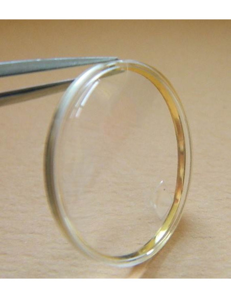 Verre OMEGA avec loupe et logo