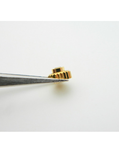 Zenith Couronne anti-poussière dorée