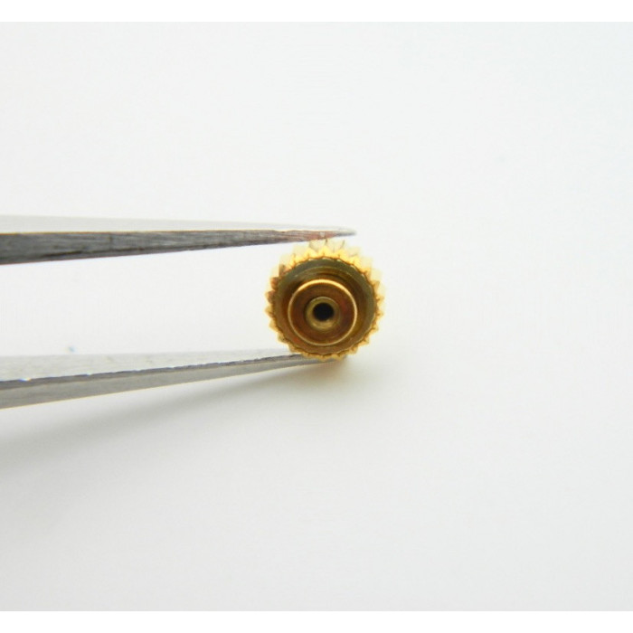 Zenith Couronne anti-poussière dorée