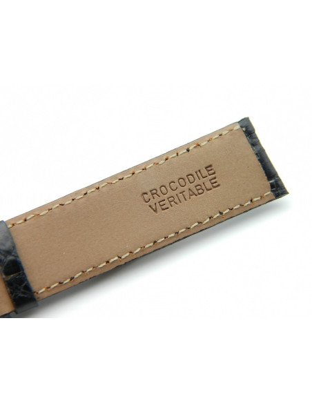 Bracelet croco 19mm