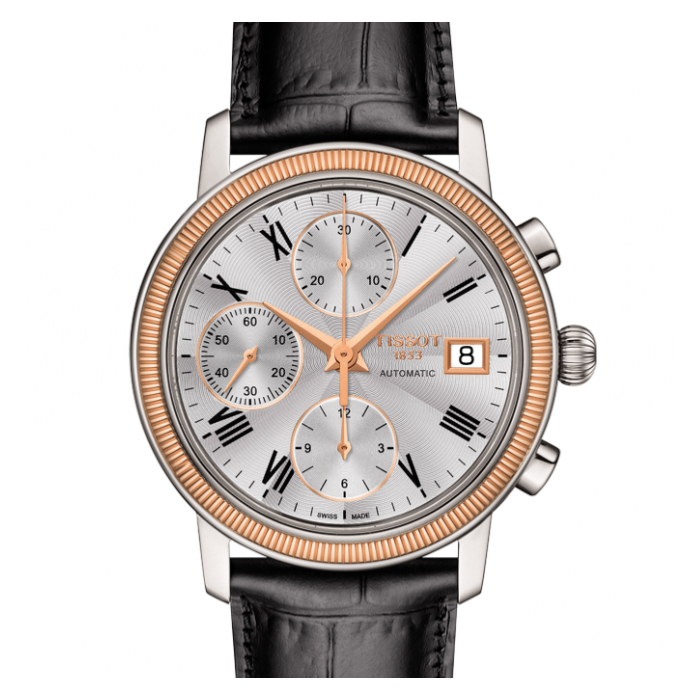 Tissot Bridgeport verre saphir