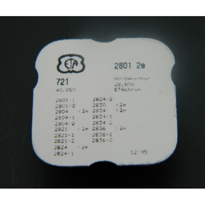 ETA 2824-721 Balancier