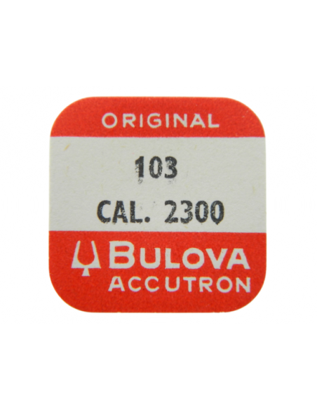 Bulova 2300 - 103 Deuxième mobile