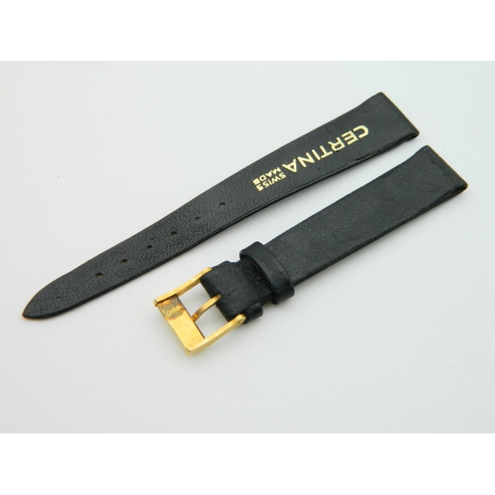 Certina Vintage bracelet cuir 15mm