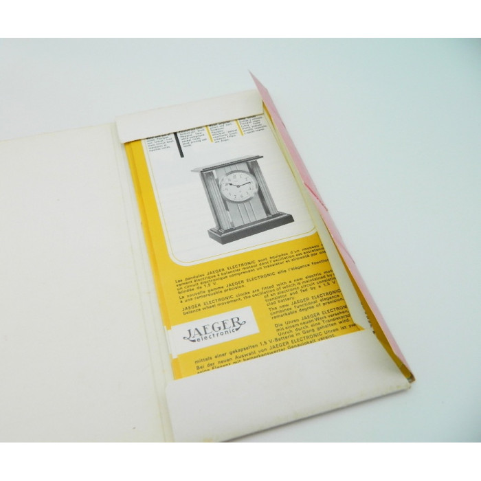 Jaeger Electronic Fiches d'instructions - 1970