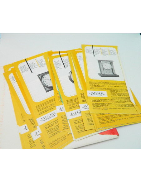 Jaeger Electronic Fiches d'instructions - 1970
