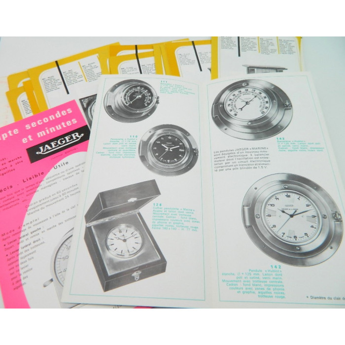 Jaeger Electronic Fiches d'instructions - 1970