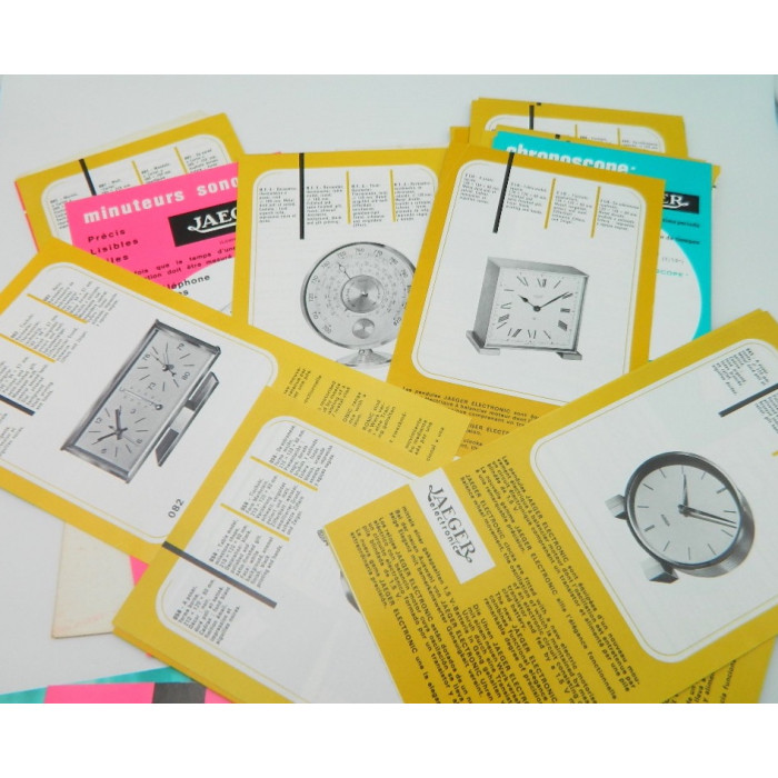 Jaeger Electronic Fiches d'instructions - 1970