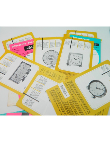 Jaeger Electronic Fiches d'instructions - 1970