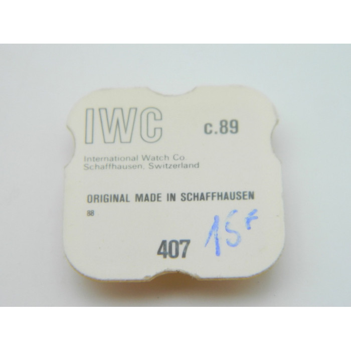 IWC 89 - 407 Pignon coulant