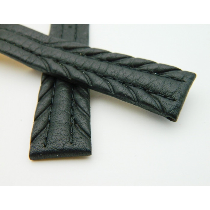 Bracelet cuir 19mm avec boucle déployante