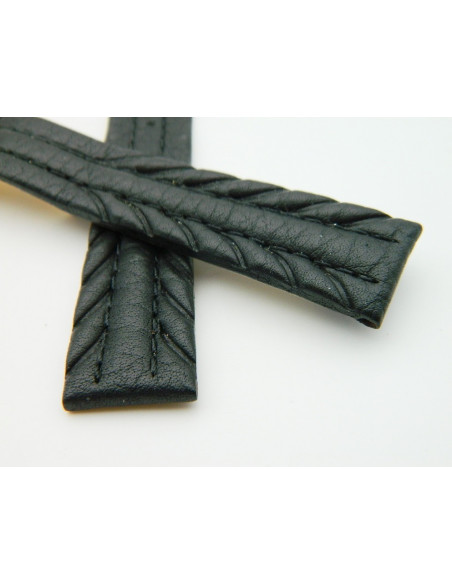 Bracelet cuir 19mm avec boucle déployante