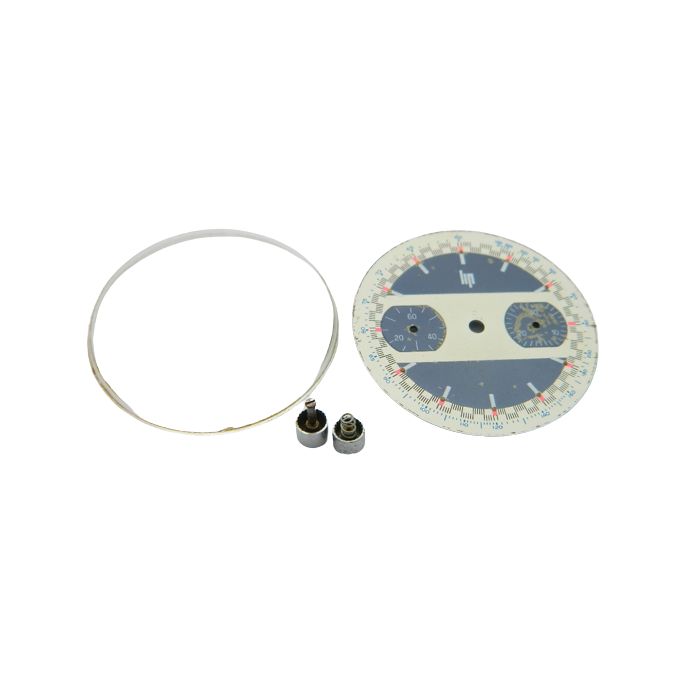 Lip Chrono Cadran-Verre-Poussoirs