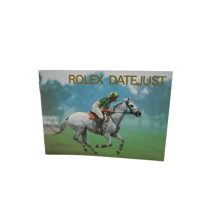 Rolex datejust Booklet 1994