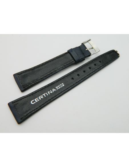 Certina Vintage bracelet cuir 15mm