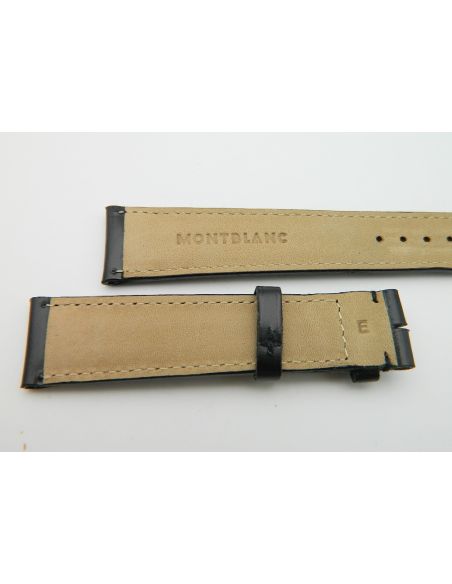 Montblanc bracelet cuir 19mm
