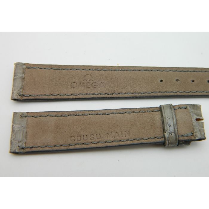 Omega bracelet croco 16/14