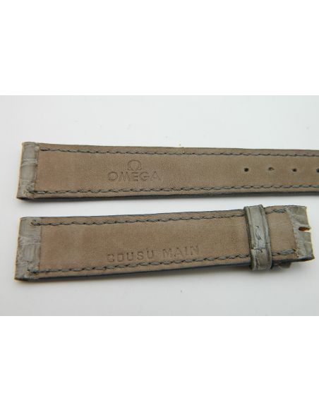 Omega bracelet croco 16/14