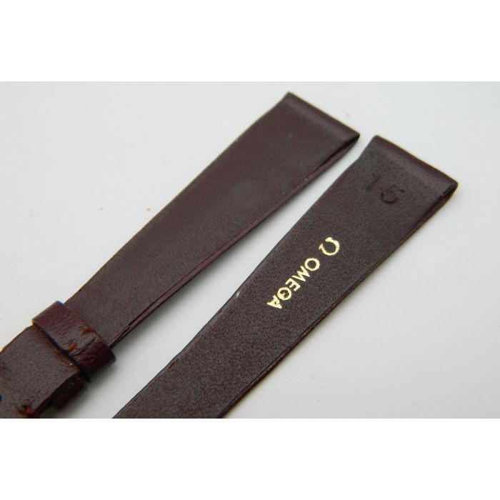 Omega bracelet cuir 15/10