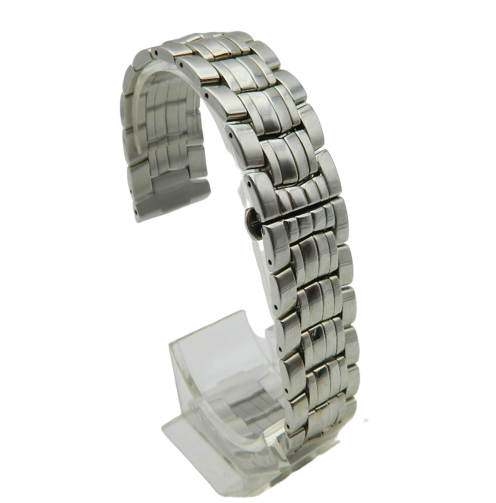 BRACELET BREITLING EN CAOUTCHOUC TRESSÉ NOIR - 22 MM