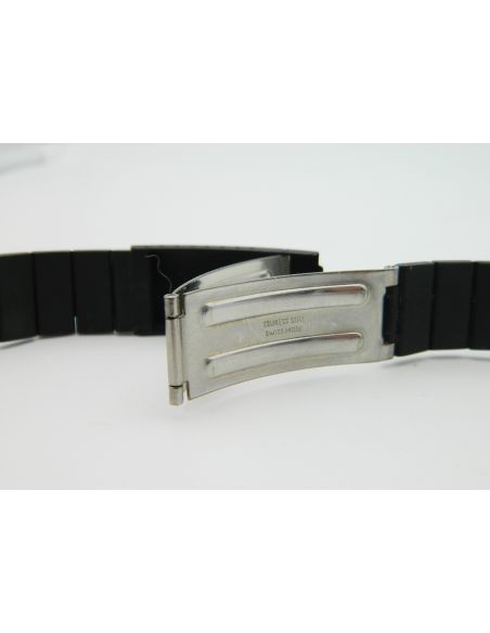 Zenith Time command bracelet PVD noir