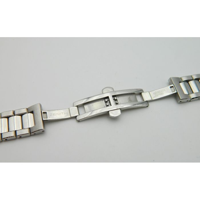 Zenith bracelet acier 15mm - steel strap