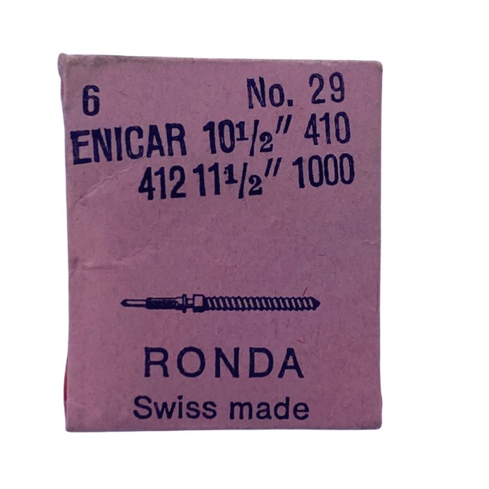 ENICAR 412 - 401 Tige de remontoir (à l'unité) - Winding stem (per unit)