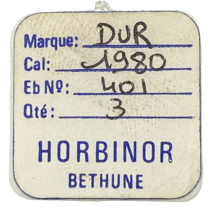 DVR 1980- 401 Tige de remontoir (à l'unité) - Winding stem (per unit)