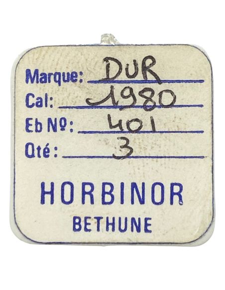 DVR 1980- 401 Tige de remontoir (à l'unité) - Winding stem (per unit)