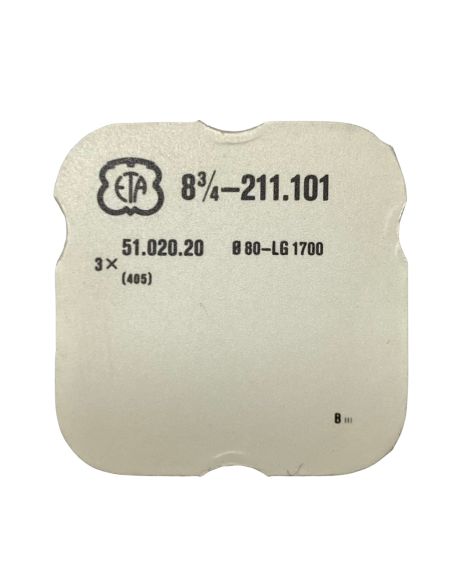 ETA 211.101 - 405 Tige de mise à l'heure (à l'unité) - Hand-setting stem (per unit)