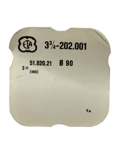 ETA 202.001 - 405 Tige de mise à l'heure (à l'unité) - Hand-setting stem (per unit)