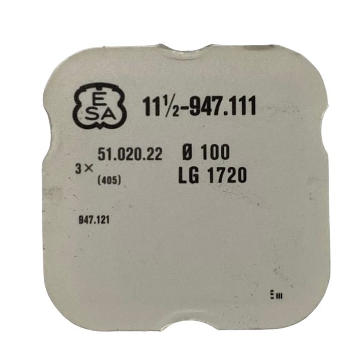 ESA 947.111 - 405 Tige de mise à l'heure (à l'unité) - Hand-setting stem (per unit)