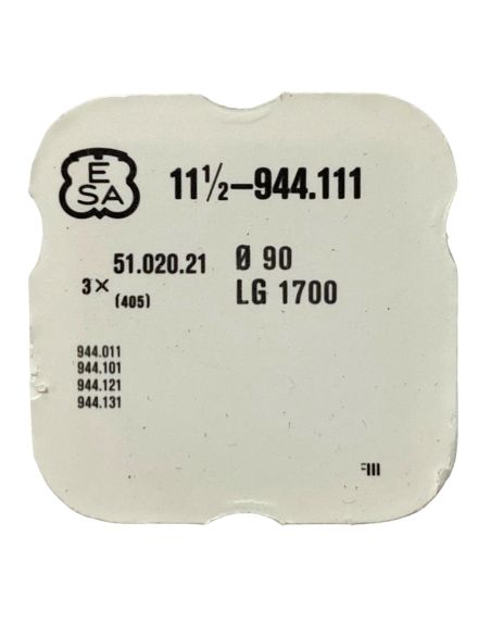 ESA 944.111 - 405 Tige de mise à l'heure (à l'unité) - Hand-setting stem (per unit)