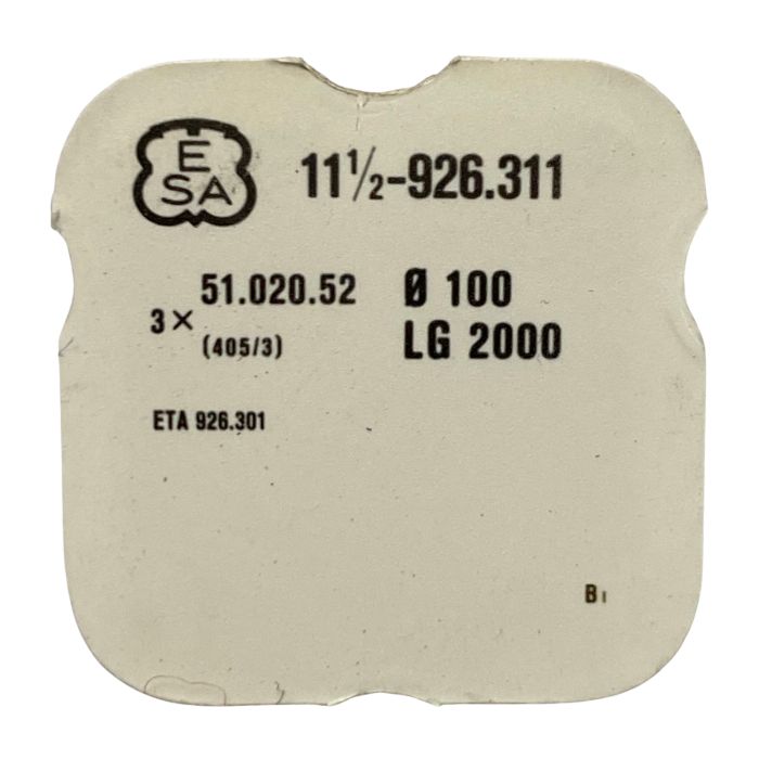 ESA 926.311 - 405 Tige de mise à l'heure (à l'unité) - Hand-setting stem (per unit)