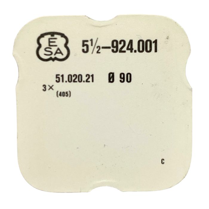 ESA 924.001 - 405 Tige de mise à l'heure (à l'unité) - Hand-setting stem (per unit)