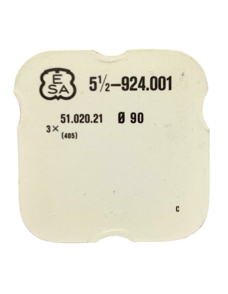 ESA 924.001 - 405 Tige de mise à l'heure (à l'unité) - Hand-setting stem (per unit)