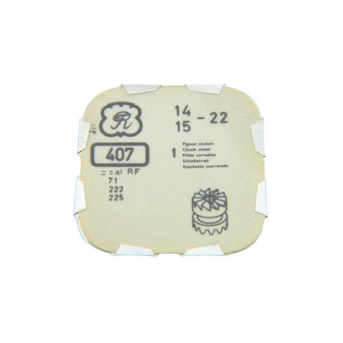 Valjoux 22 - 407 Pignon coulant - Clutch wheel