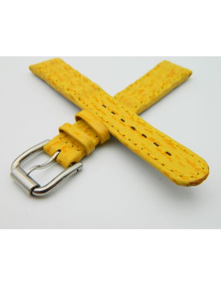 Certina bracelet cuir 19/16 - vintage leather strap