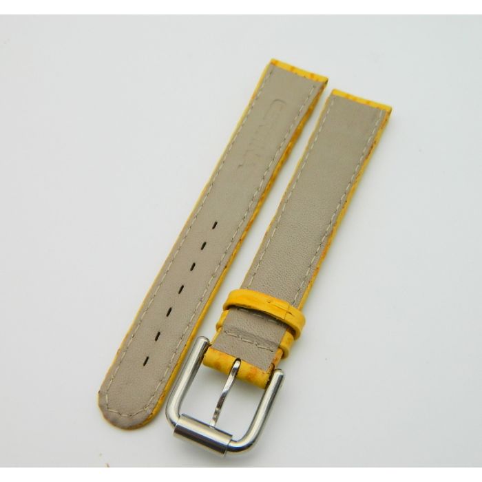 Certina bracelet cuir 19/16 - vintage leather strap