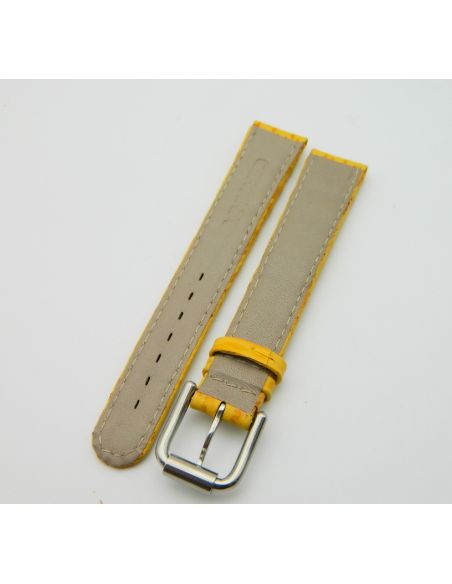 Certina bracelet cuir 19/16 - vintage leather strap
