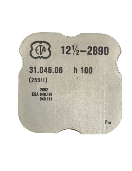 ETA 2890 - 255 Roue des heures pour seconde au centre - Hour wheel for sweep second
