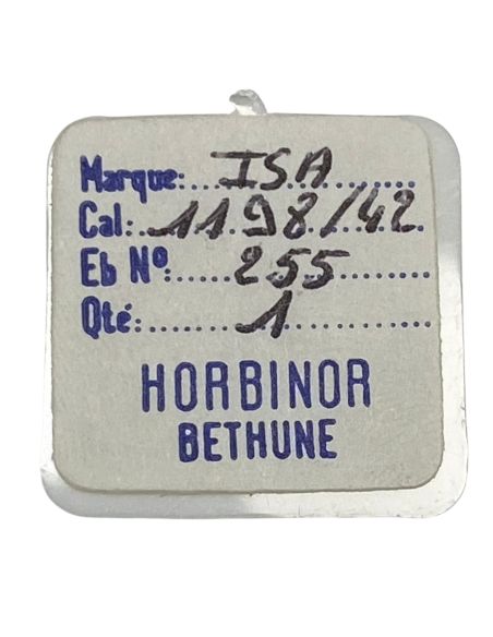 ISA 1198/42 - 255 Roue des heures pour seconde au centre - Hour wheel for sweep second