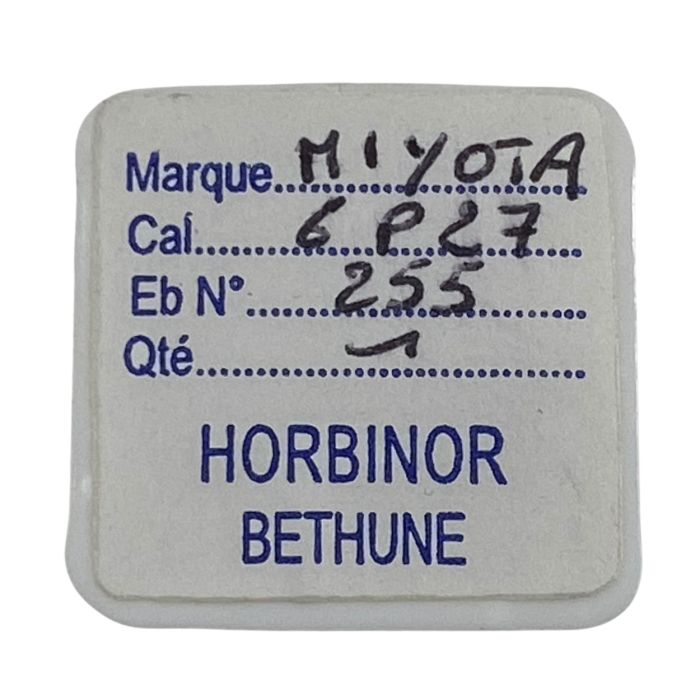 Miyota 6P27 - 255 Roue des heures pour seconde au centre - Hour wheel for sweep second