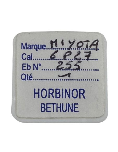 Miyota 6P27 - 255 Roue des heures pour seconde au centre - Hour wheel for sweep second