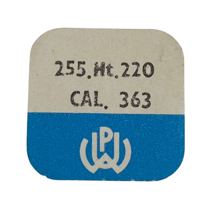 PUW 363 - 255 Roue des heures pour seconde au centre - Hour wheel for sweep second