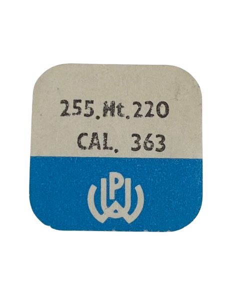 PUW 363 - 255 Roue des heures pour seconde au centre - Hour wheel for sweep second