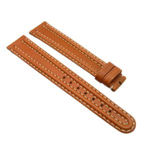 Certina bracelet cuir 19mm - XL - vintage leather strap