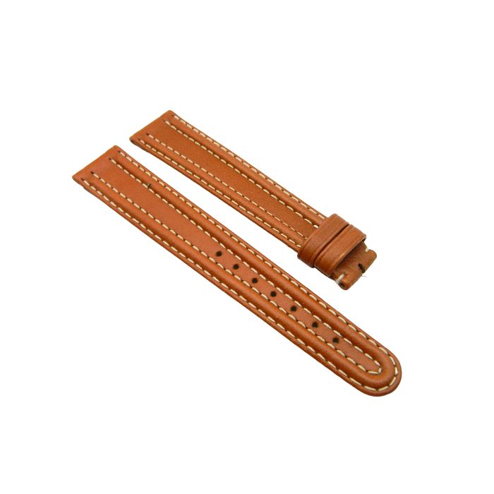 Certina bracelet cuir 19mm - XL - vintage leather strap