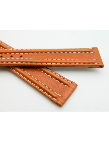 Certina bracelet cuir 19/16 - vintage leather strap