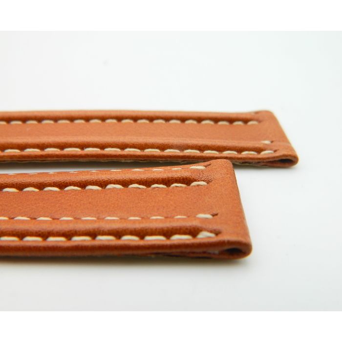 Certina bracelet cuir 19/16 - vintage leather strap